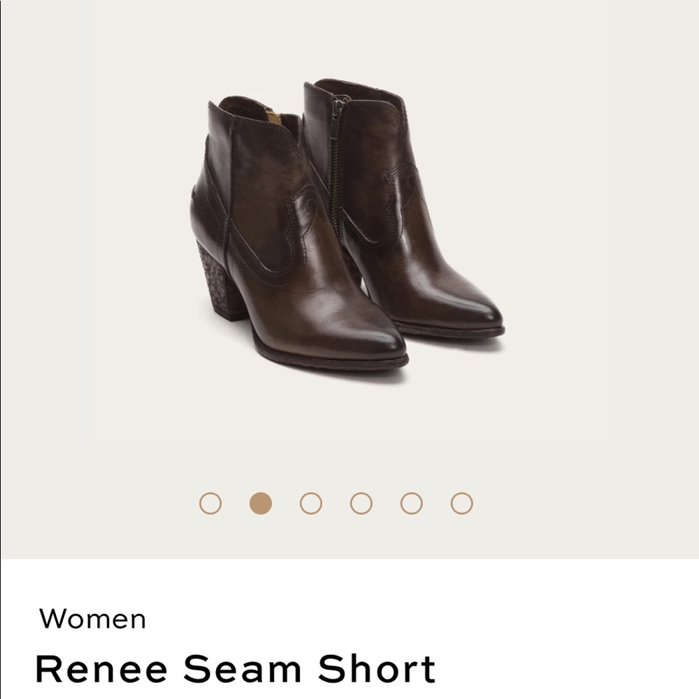 Frye Renee Seam Short boots